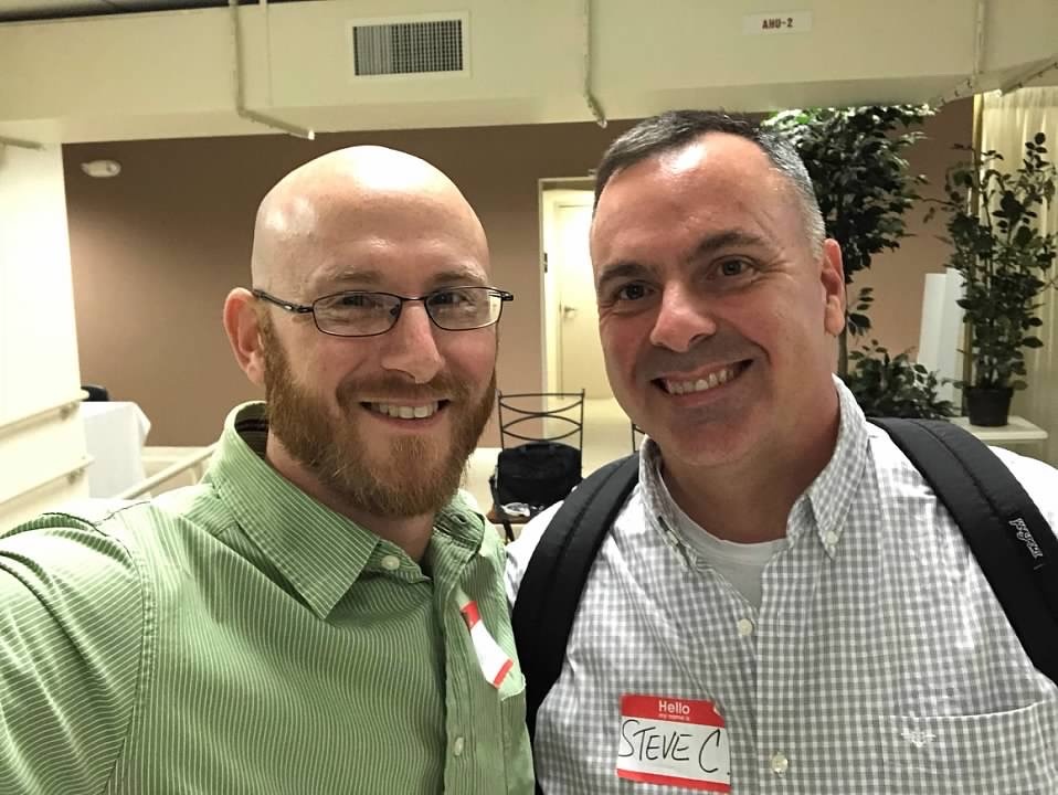 Michael King Selfie with Steve C.